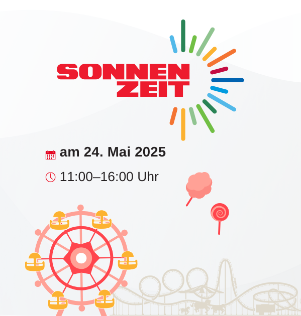 Sonnenzeit Einladung Website