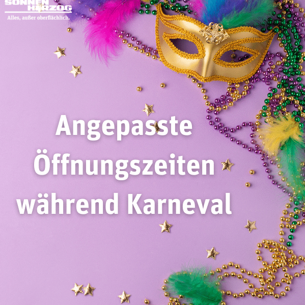 Angepasste Oeffnungszeiten waehrend Karneval Beitragsbild