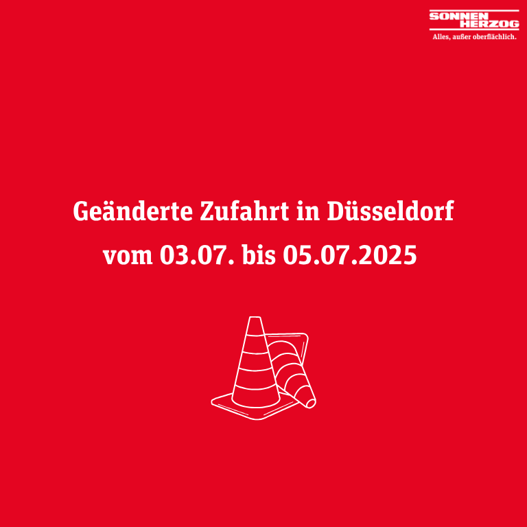 Contentbild Geaenderte Zufahrt